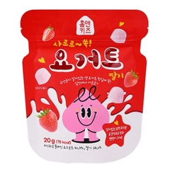 Sữa chua khô sấy lạnh Homecook vị dâu tây 8M+ 20g