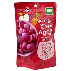 Sữa chua khô sấy lạnh Mom's Choice vị táo, cà rốt 8M+ 20g