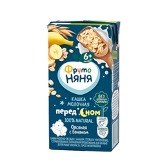 Sữa Fruto ban đêm vị yến mạch, chuối 200ml 6M+