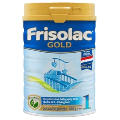 Sữa Frisolac Gold số 1 850g (0-6 tháng)