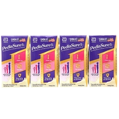 Sữa pha sẵn Pediasure hương vani 110ml (lốc 4 hộp)