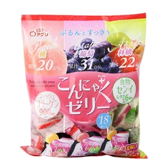 Thạch Aguri vị nho, đào, táo 2Y+ 288g