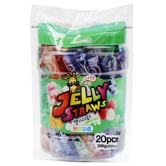 Thạch que trái cây Kidswell Jelly Straws Hàn Quốc 2Y+ 386g
