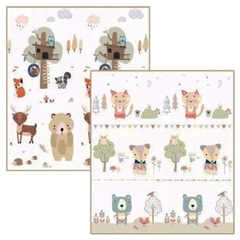 Thảm xốp gấp Royalcare mẫu hươu gấu 1m8 x 2m