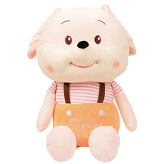 Thú nhồi bông chuột mặc yếm cam 50cm