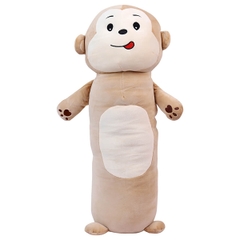 Thú nhồi bông gối ôm khỉ 4 chiều 60 x 20cm