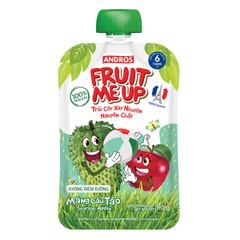 Trái cây xay nhuyễn Fruit Me Up vị mãng cầu, táo 6M+ 90g