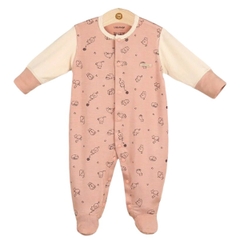 Body cộc Uala Bamboo 2076 3-6M - Hồng