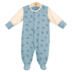 Bộ body UalaRogo 0-3M Bamboo 2076 - Xanh