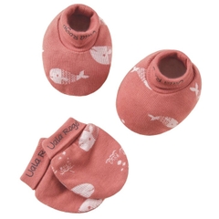 Set bao tay chân UalaRogo nỉ cotton UR 2437B