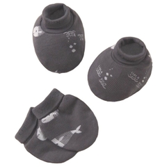 Set bao tay chân UalaRogo nỉ cotton UR 2437B