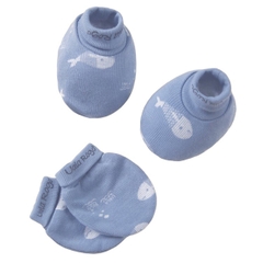 Set bao tay chân UalaRogo nỉ cotton UR 2437B