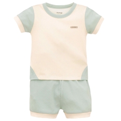 Đồ bộ Uala vải Tăm 3954 36M - Xanh lá