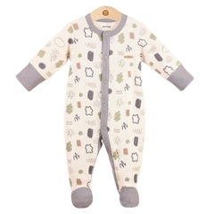 Body Uala vải tăm 3966 3-6M - Ghi