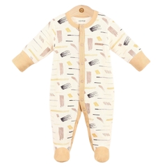 Body Uala vải tăm 3966 0-3M - Vàng