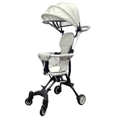 Xe đẩy gấp gọn Umoo UM-02134 kèm phụ kiện - Ghi