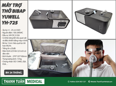 Máy trợ thở Bibap Yuwell YH 725 (máy trợ thở 2 chiều)