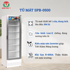 Tủ mát 1 Cánh Inverter Sanden 394 Lít SPB-0500