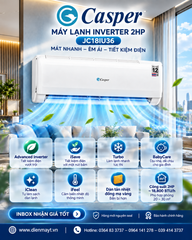 Máy lạnh Casper inverter 2HP JC18IU36