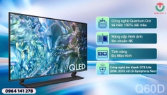 Smart Tivi QLED Samsung 4K 43 inch QA43Q60D