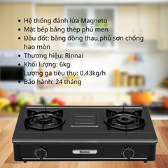 Bếp gas đôi Rinnai RV-B271SB(EB)