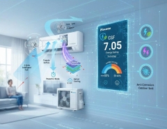 Máy lạnh Daikin Inverter 3 hp FTKM71AVMV [ Mới ]