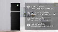 Tủ Lạnh Aqua Inverter 283 Lít AQR-T299FA(FB)