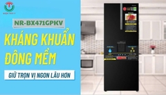 Tủ lạnh Panasonic Inverter 417 lít NR-BX471GPKV