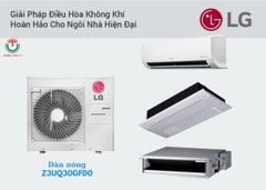 Dàn nóng multi LG 30000BTU inverter 1 chiều Z3UQ30GFD0