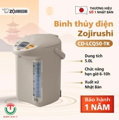 Bình thủy điện Zojirushi 5lít 800W CD-LCQ50-TK