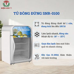 Tủ đông Đứng Sanden 100 Lít SNR-0100
