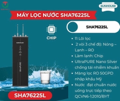 MÁY LỌC NƯỚC RO ULTRAPURE SUNHOUSE 11 LÕI SHA76225L