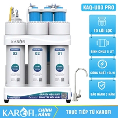 MÁY LỌC NƯỚC RO ĐỂ GẦM KAROFI KAQ-U03 PRO