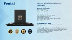 Máy hút mùi kính cong Funiki HKH9665 (Rộng 90cm)