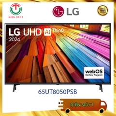 Smart Tivi LG 4K 65 inch 65UT8050PSB Mới 2024