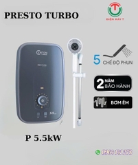 Máy nước nóng trực tiếp Centon Presto Turbo P 5.5kW