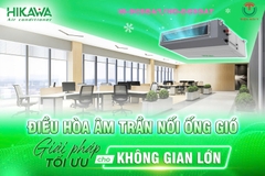 Giấu trần nối ống gió HIKAWA Inverter 1 chiều HI-DC50AT/HO-DC50AT (48.000 BTU - 3 pha )