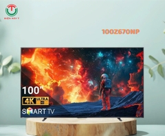Smart Tivi QLED Toshiba AI 4K 100 inch 100Z670NP