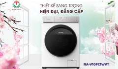 Máy giặt sấy Panasonic Inverter 10 Kg NA-V10FC1WVT
