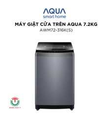 Máy giặt Aqua 7.2 kg AWM72-316K(S)