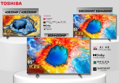 Smart Tivi Toshiba 4K 43 Inch 43E330NP