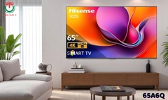 Smart Tivi Hisense 4K 65 inch 65A6Q [2025]