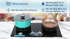 Bếp ga âm Rinnai RVB-220G(BG) / (B)
