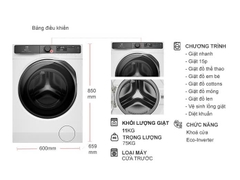 Máy giặt Electrolux UltimateCare 700 Inverter 11 kg EWF1143R7WC [Mới 2024]