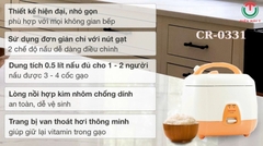Nồi cơm nắp gài Cuckoo 0.5 lít CR-0331