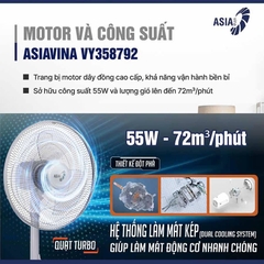Quạt lửng ASIAVINA VY358792