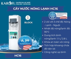 Cây nóng lạnh Karofi úp bình HC16
