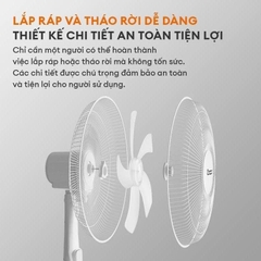Quạt đứng Gaabor FM430M-WH05A