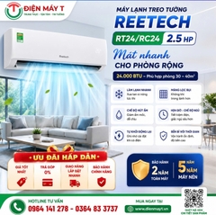 Máy lạnh treo tường Reetech 2.5 HP RT/RC24AB-BT