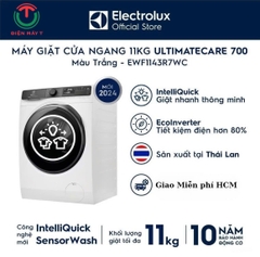 Máy giặt Electrolux UltimateCare 700 Inverter 11 kg EWF1143R7WC [Mới 2024]